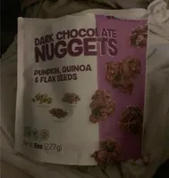 Dark chocolate nuggets