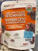 Organic KETO Cluster Crunch Dark Chocolate Nuggets