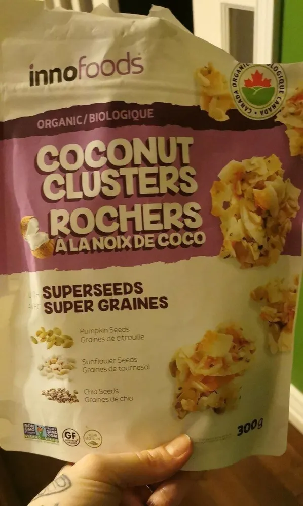 Organic Coconut Clusters With Super Seeds