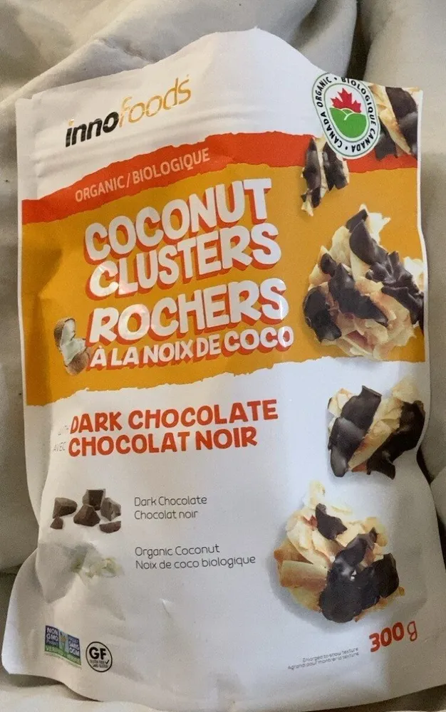 Organic Coconut Clusters With Dark Chocolate