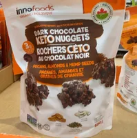 Dark chocolate keto nuggets