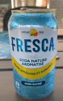 Soda aromatisé pamplemousse et agrumes