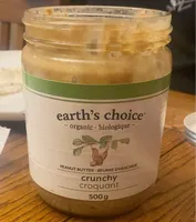 Organic crunchy peanut butter