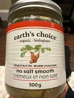No salt smooth organic peanut butter