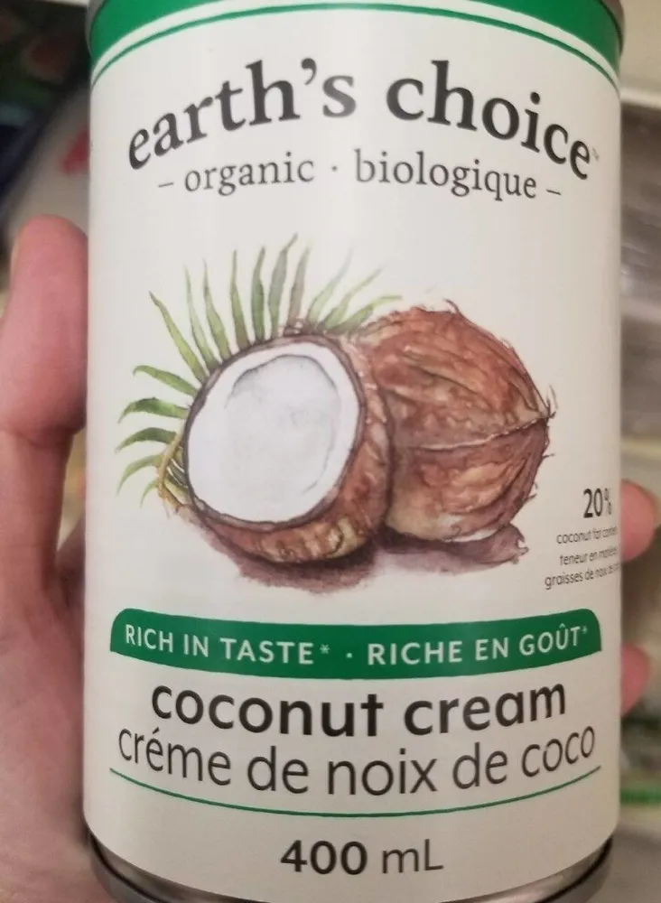 Crème de noix de coco