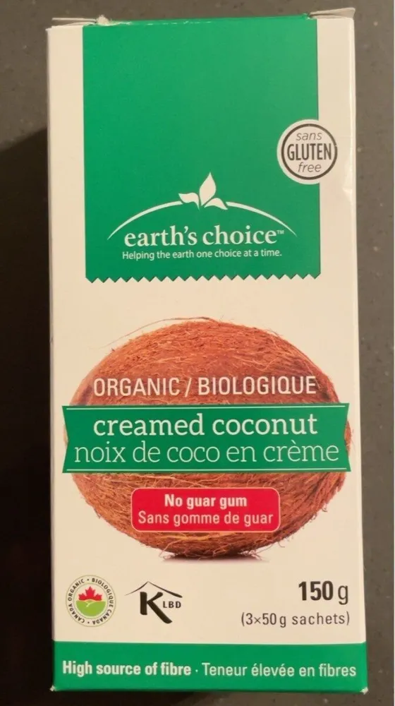Noix de coco en crème