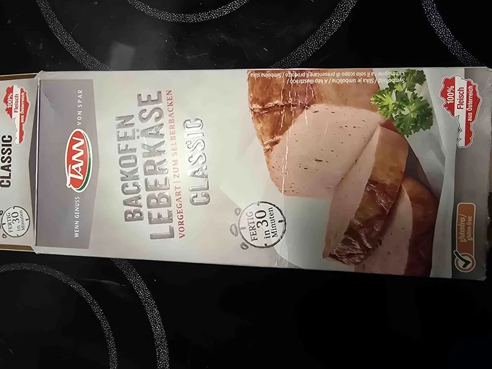 Backofen Leberkäse