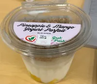 Pineapple & Mango Yogurt Parfait