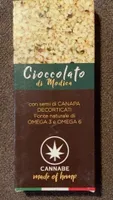 Cioccolato di Modica con semi di canapa decorticati