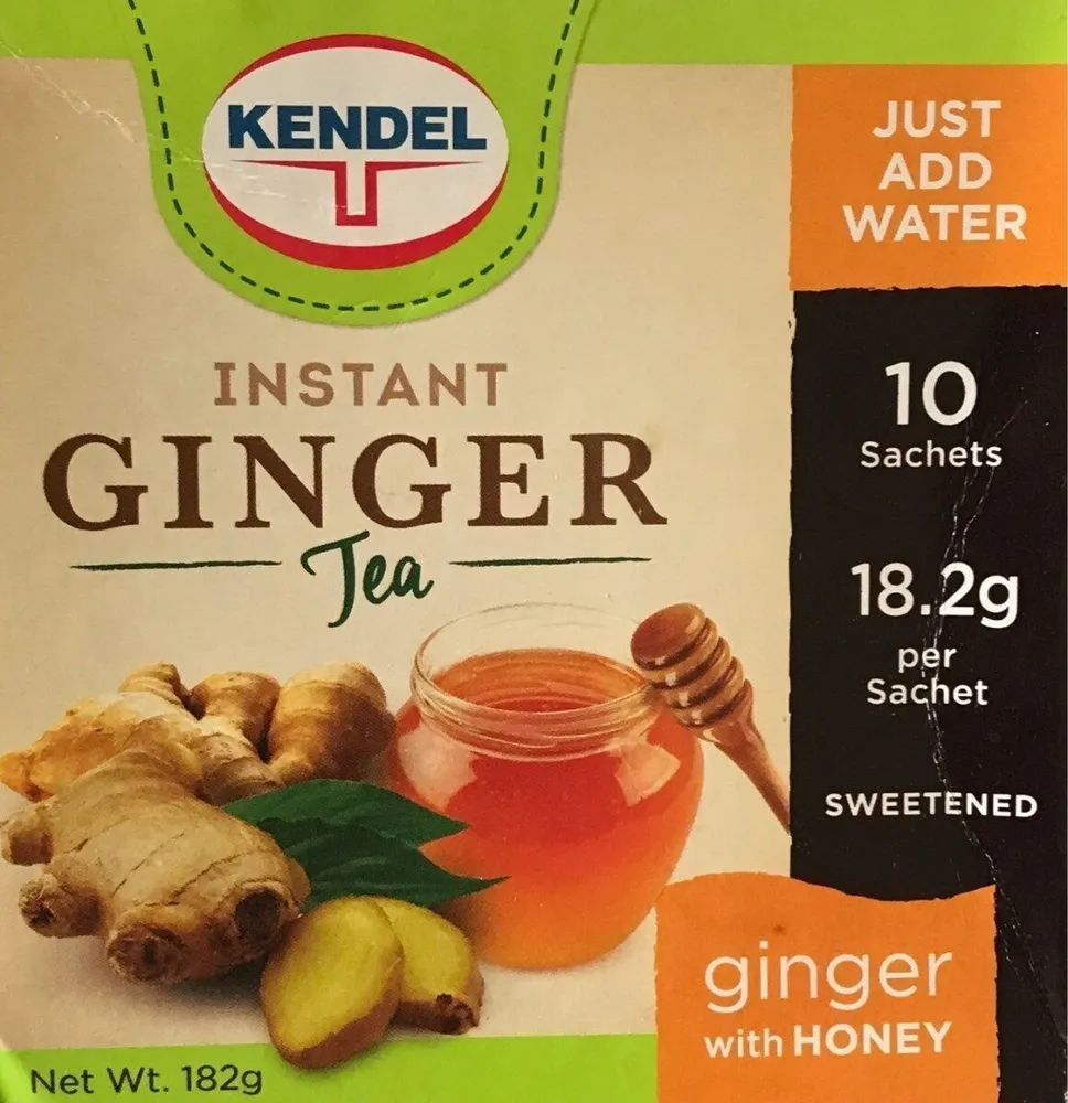Instant Ginger Tea with honey