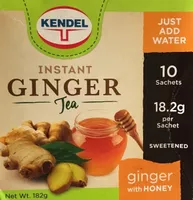 Instant Ginger Tea with honey