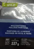 Portion de Goberge sauvage en pâte à frire