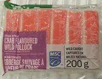 Goberge sauvage à saveur de crabe
