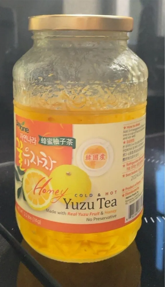 Honey cold & hot Yuzu Tea