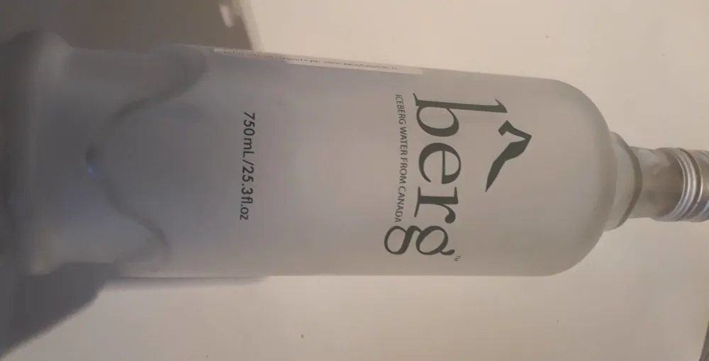 Iceberg Water From Canada - 750 Mil Glass Bottles