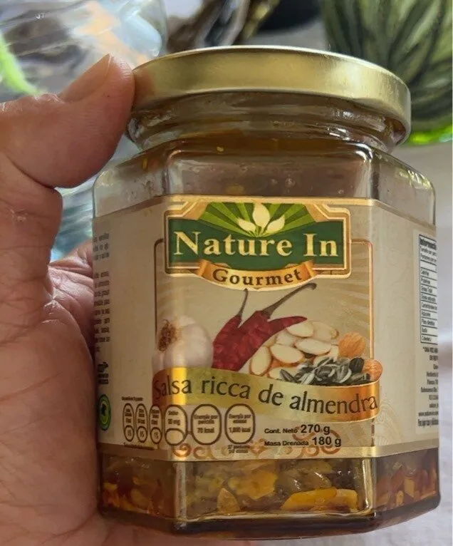 Salsa ricca de almendra