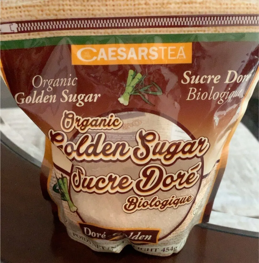 Organic golden sugar