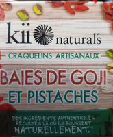 Craquelins artisanaux Baies de Goji et Pistaches