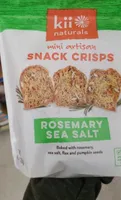 Rosemary Sea Salt Mini Artisan Snack Crisps