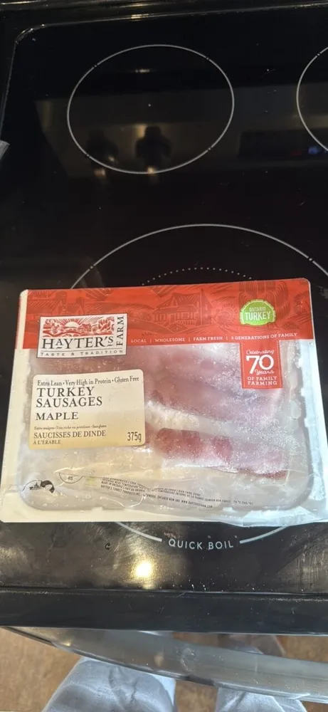 Turkey Sausages Maple