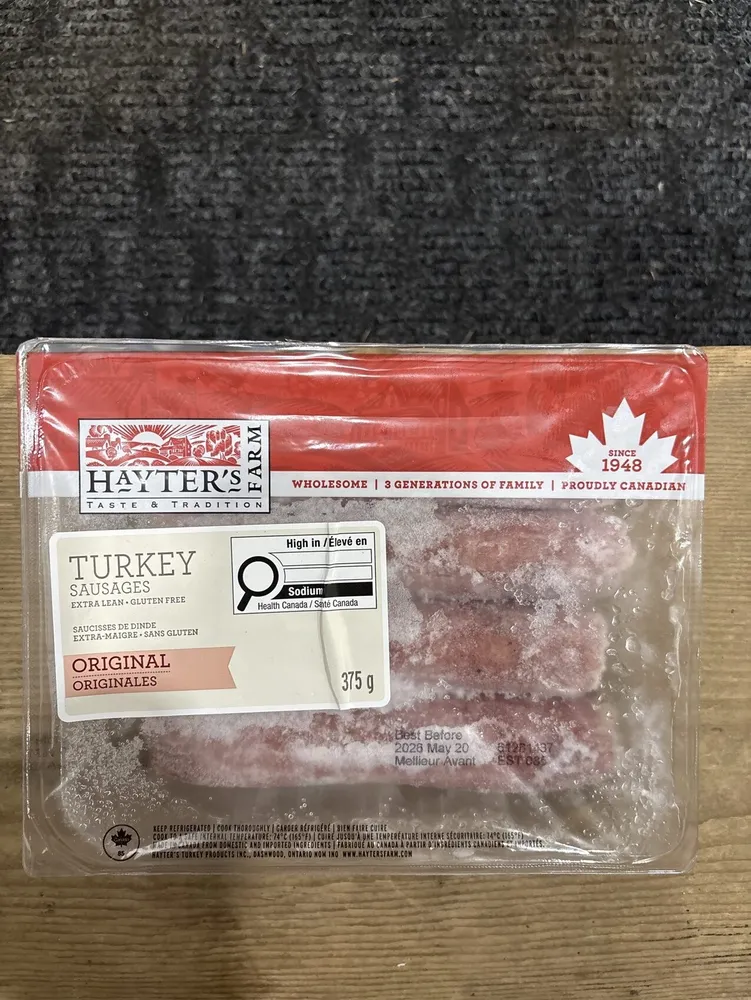 Turkey Sausages