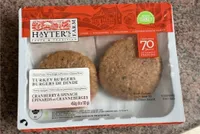Turkey burgers