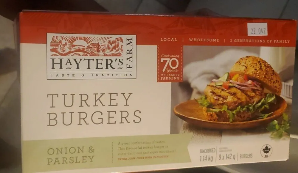 Turkey burger