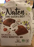 Mini brownies choco noisettes