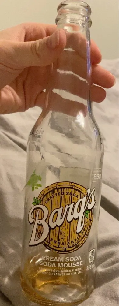 Barq’s cream soda