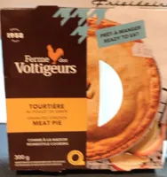 Tourtière au poulet de grain