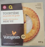 Tourtière au poulet de grain