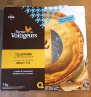 Tourtière au poulet de grain