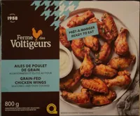 Ailes de poulet de grain