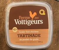 Tartinadw au poulet de grain