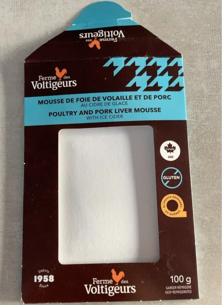 Mousse de foie de volaille et de porc