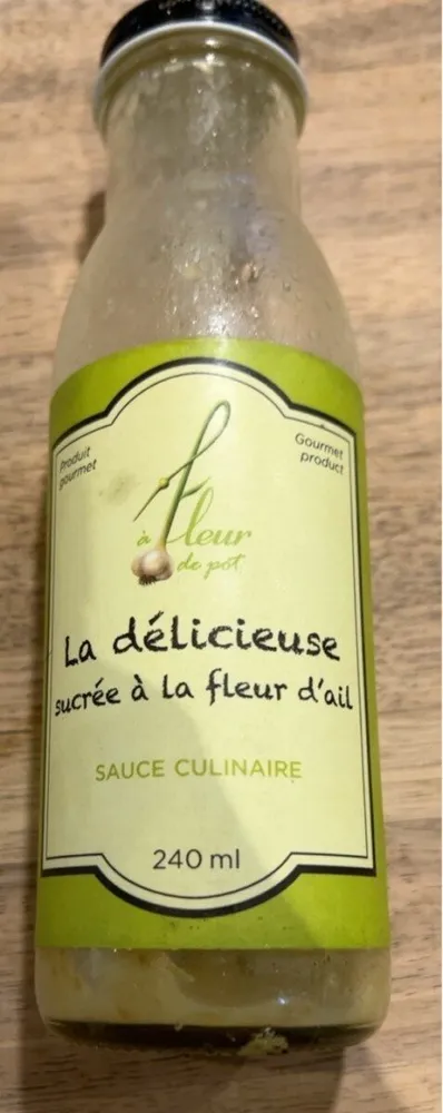 La délicieuse sucrée a la fleur d’ail