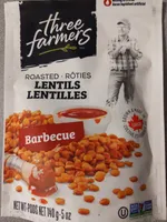 Roasted lentils