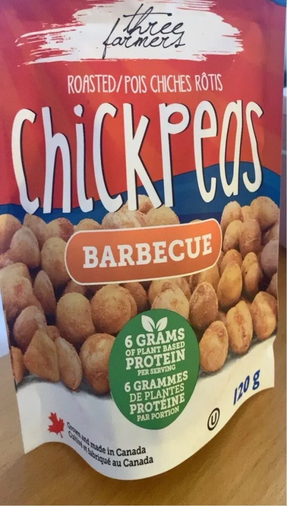 crunchy chickpea snack