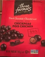 Dark chocolate Roasted chickpeas