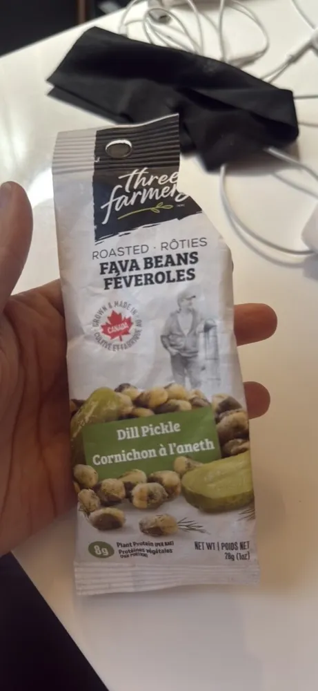fava bean snack dill pickle