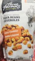 Fava beans - zesty cheddar