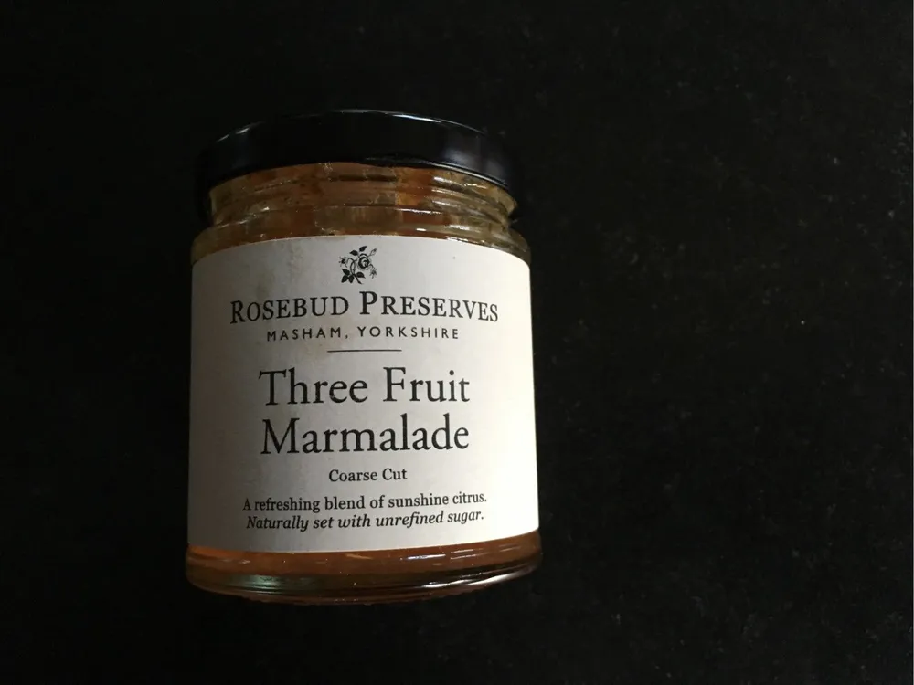 Three fruit marmelade