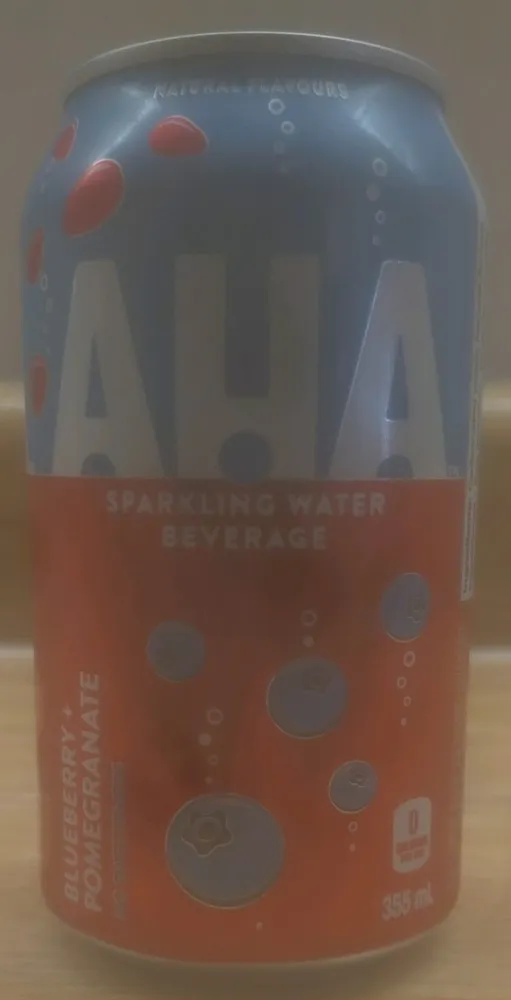 Blueberry + Pomegranate Sparkling Water Beverage