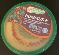 Hummus+ Curry Lentil With Spicy Cilantro Chutney