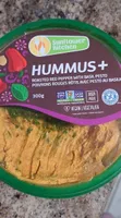 Hummus+ Roasted Red Pepper With Basil Pesto