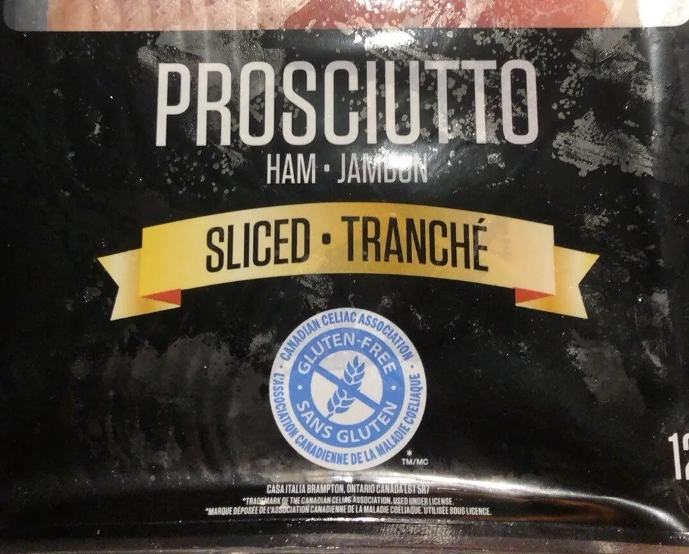 Proscuitto tranché