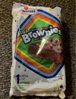 Mega Rainbow Chip Brownies