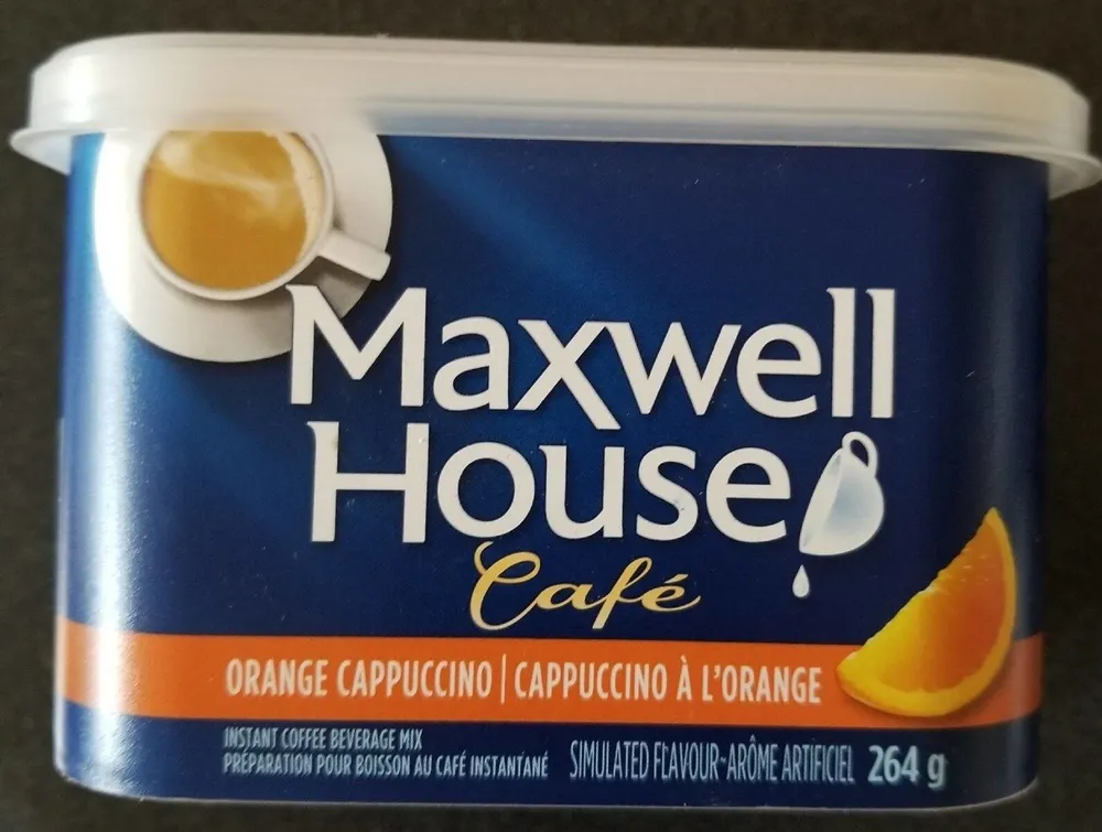 Orange capuccino