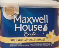 Maxwell house cafe french vanilla