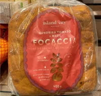 Sundried Tomato Basil Foccacia